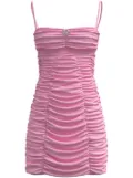 Maccapani Elena ruched minidress - Pink