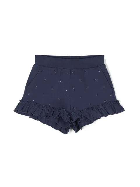 Monnalisa shorts con detalles de strass