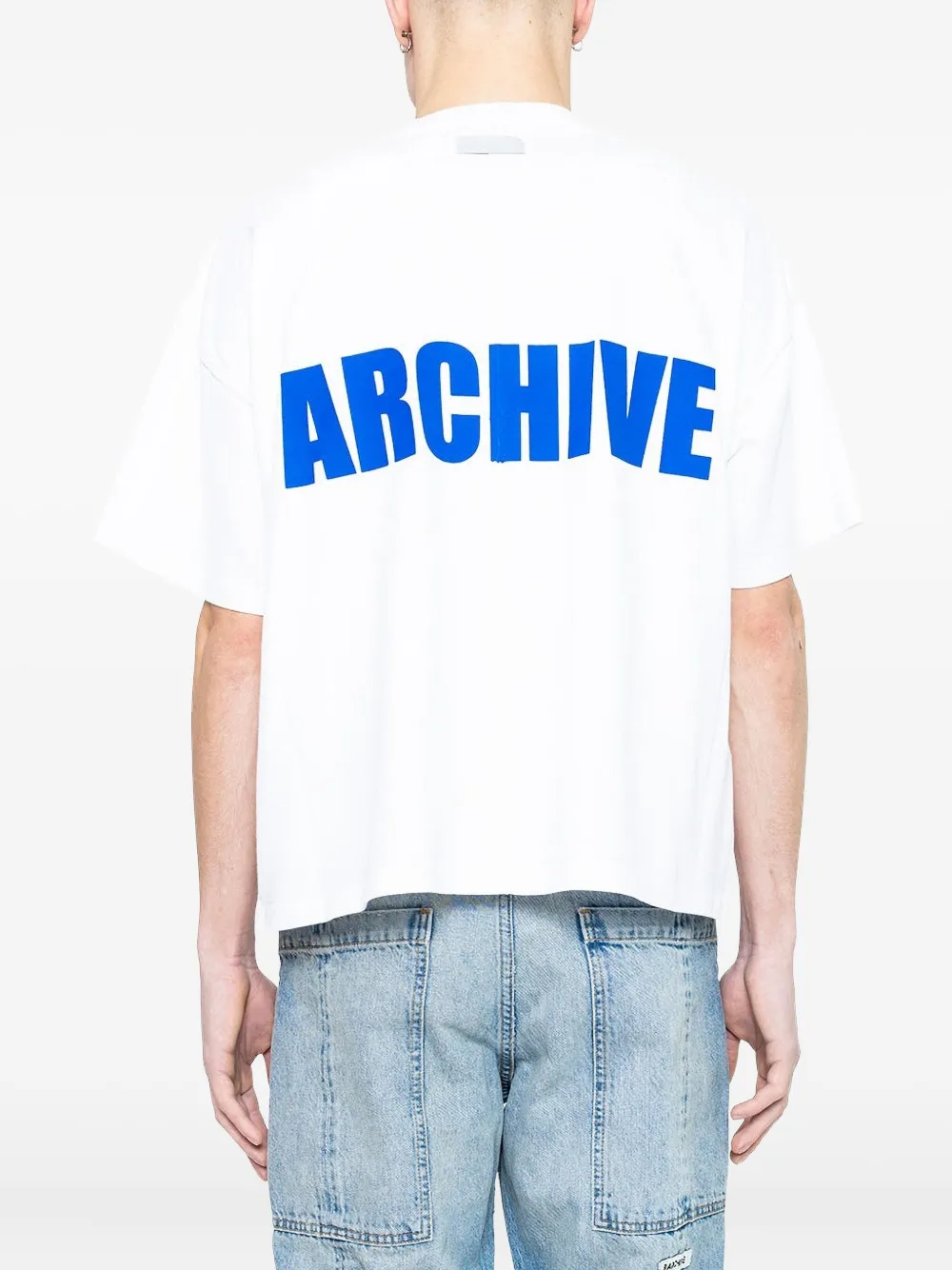 B1archive クルーネック Tシャツ In White