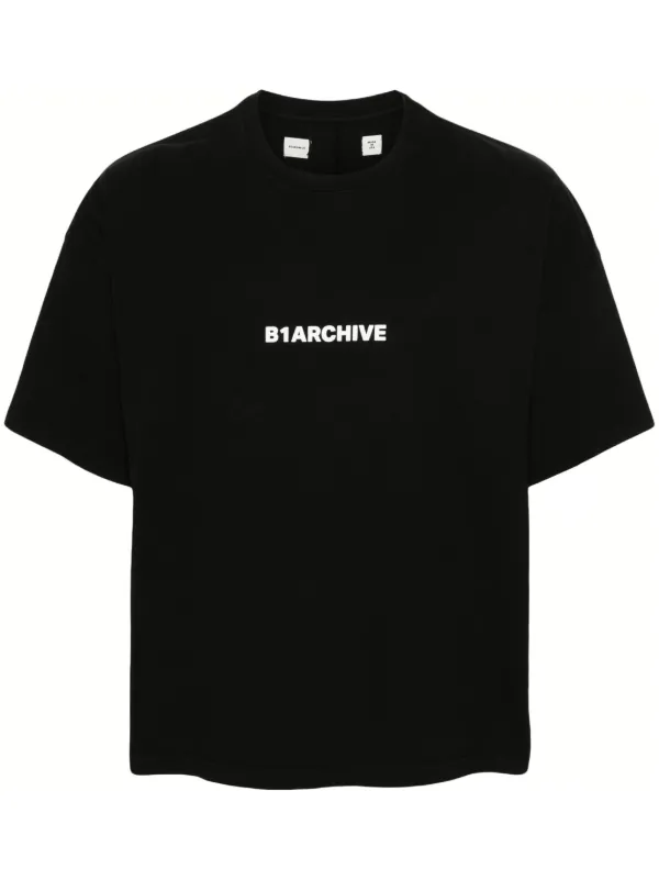 その他ブランド / ARCHIVE/Tシャツ/--/コットン/BLK/プリント B1ARCHIVE ロゴ Tシャツ | ブラック | FARFETCH JP
