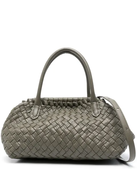 Furla Gerla interwoven leather shoulder bag