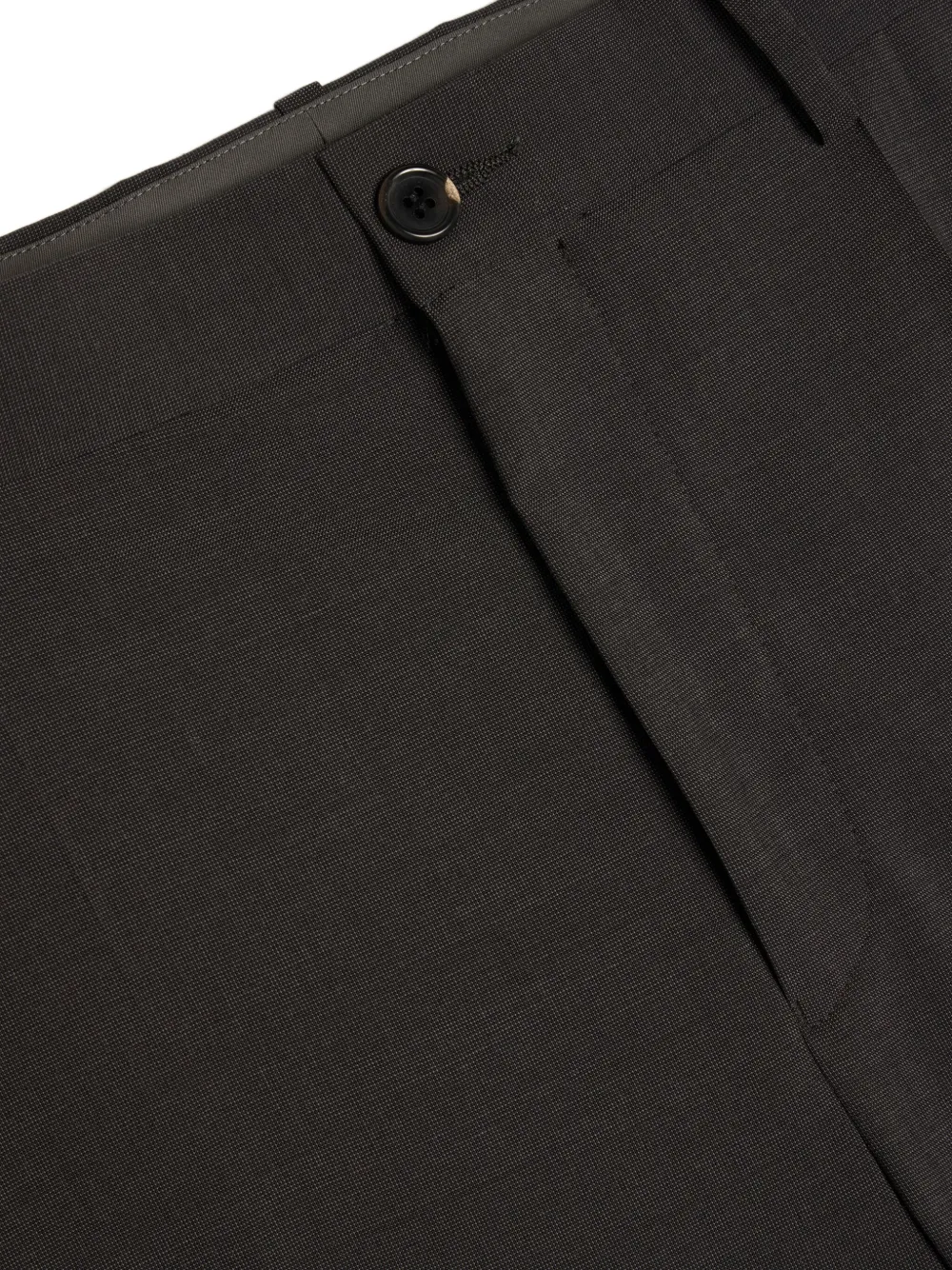 Undercover Broek met logopatch en toelopende pijpen Grijs