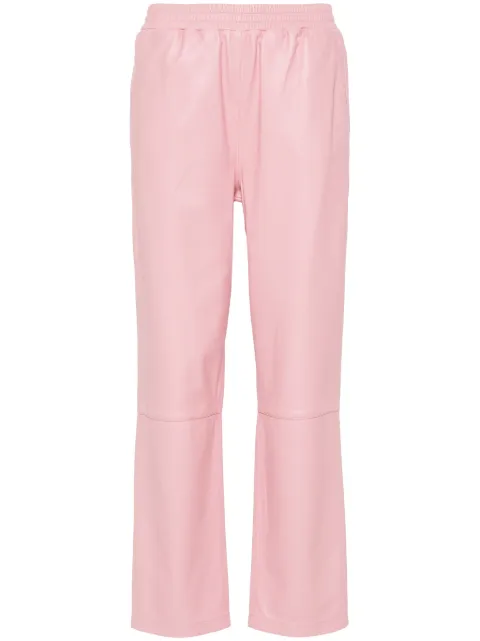 Arma tapered leather trousers