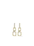 Lark & Berry 14kt yellow gold Nexus diamond drop earrings