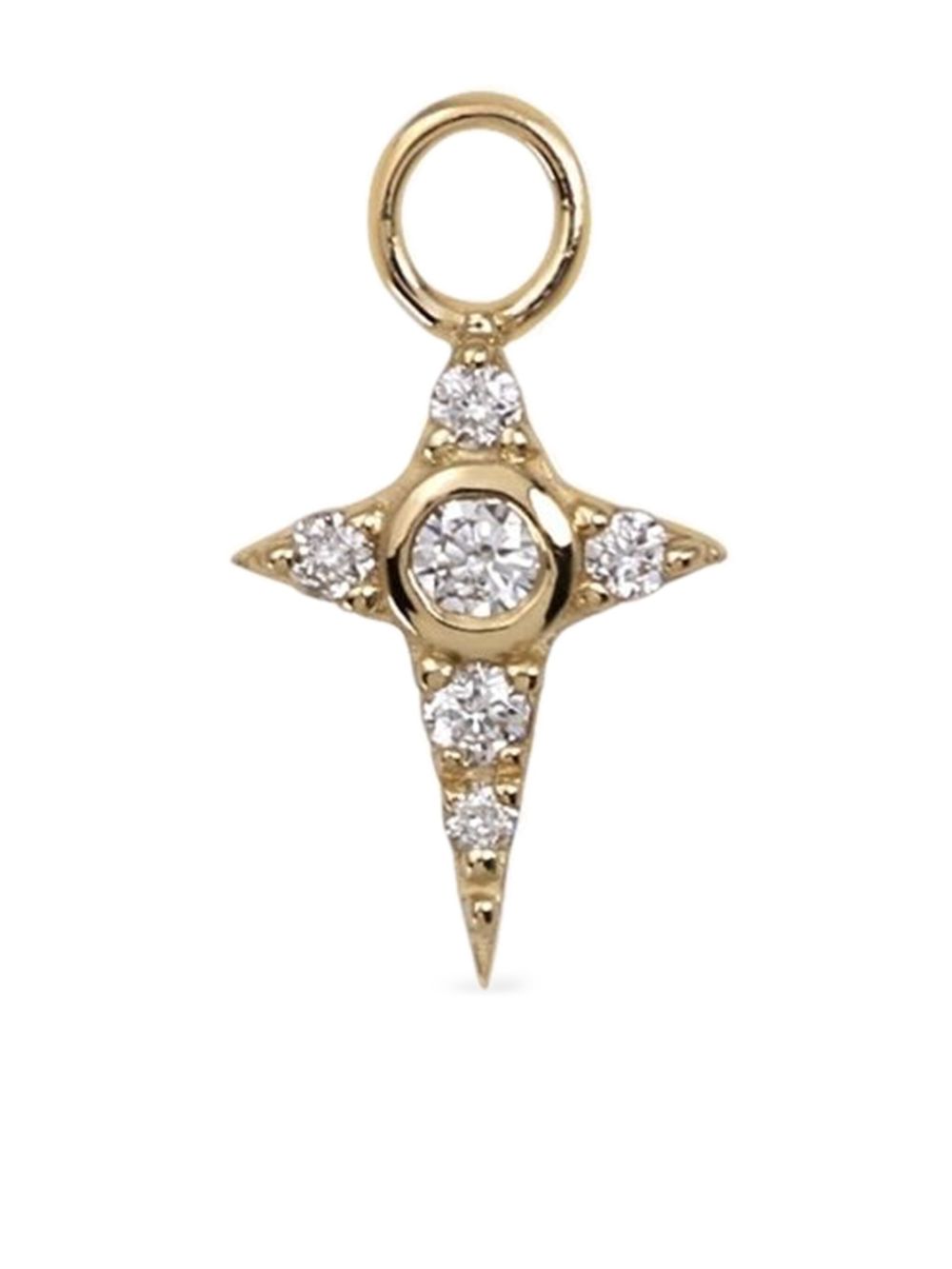 Lark & Berry 9kt yellow gold Celestial diamond charm