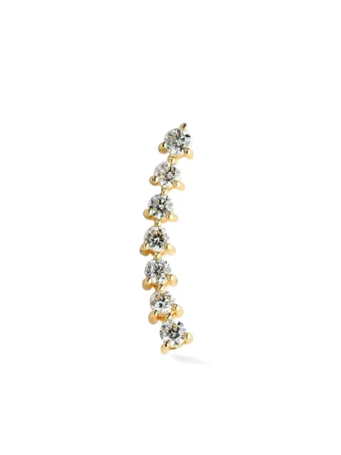 Lark & Berry boucle d'oreille Modernist Linear en or 14ct
