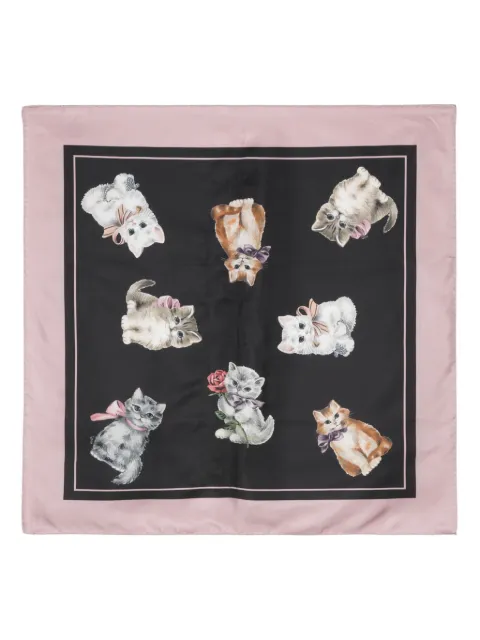 Vivetta cat-print scarf