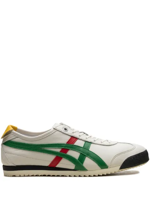 Onitsuka Tiger Mexico 66 SD Birch Green Red Yellow Sneakers Neutrals FARFETCH