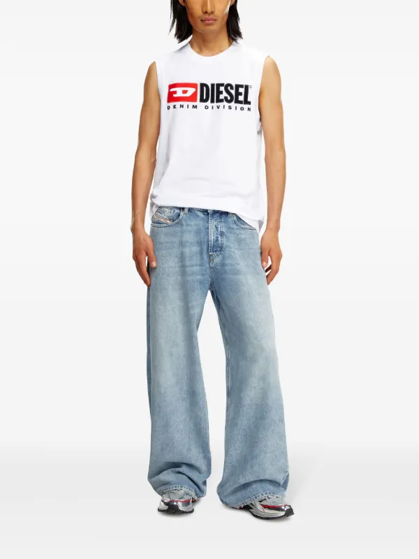 Diesel 1996 D-Sire 09H57 ワイドジーンズ | ブルー | FARFETCH JP