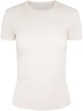 Helmut Lang Shrunken ribbed-knit top - Neutrals