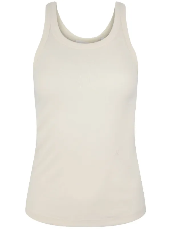 Helmut Lang リブ タンクトップ | ニュートラル | FARFETCH JP