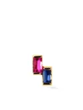 Lark & Berry 14kt yellow gold Omnis sapphire earring