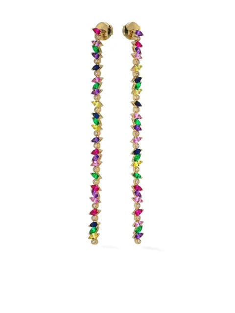 Lark & Berry boucles d'oreilles Veto en or 14ct 