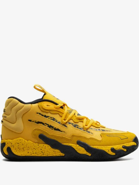PUMA x Porsche x Lamelo Ball baskets MB.03 'Yellow/Puma black'