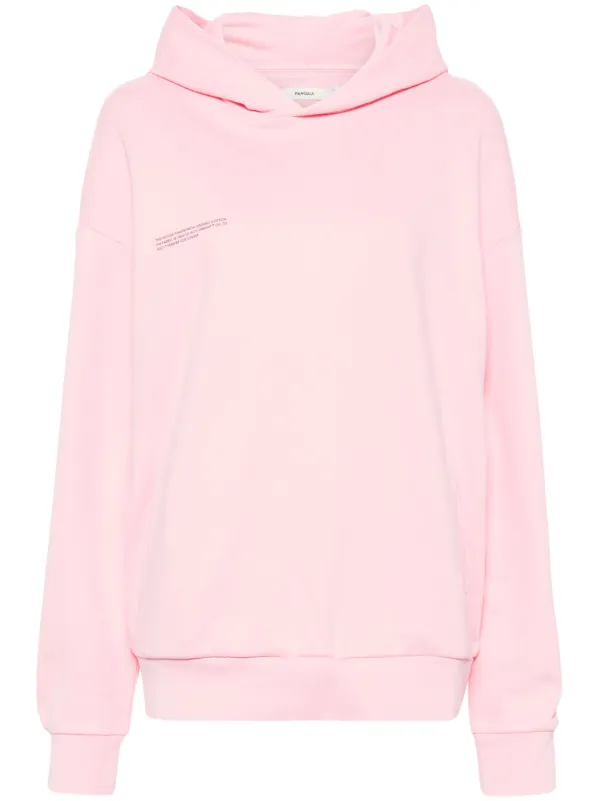 Pangaia 365 Organic Cotton Hoodie Pink FARFETCH IN