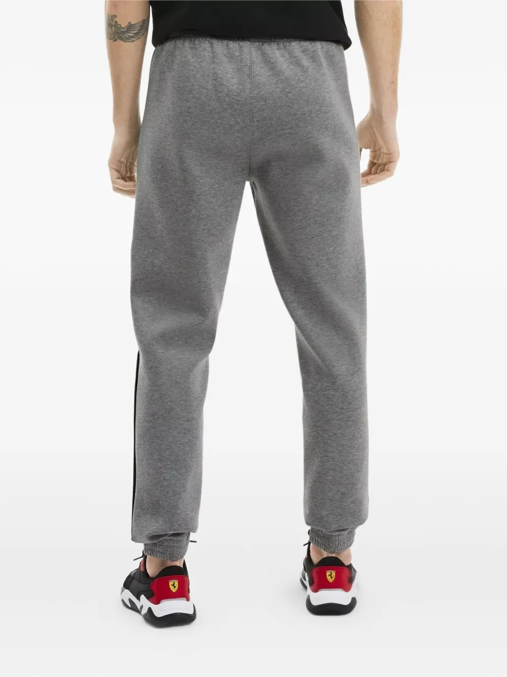 PUMA Ferrari trainingsbroek met vlakken Grijs
