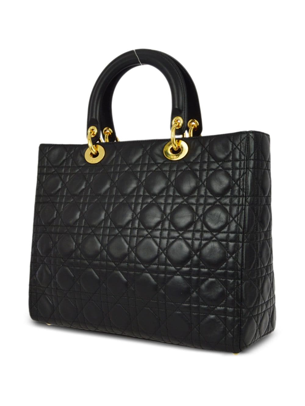 Christian Dior Pre-Owned 1997 Lady Dior two-way handbag - Zwart