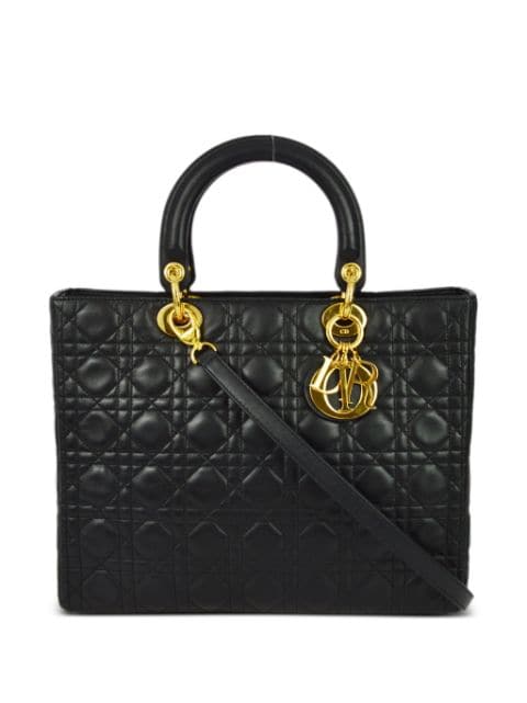 Christian Dior Pre-Owned 1997 Lady Dior two-way handbag