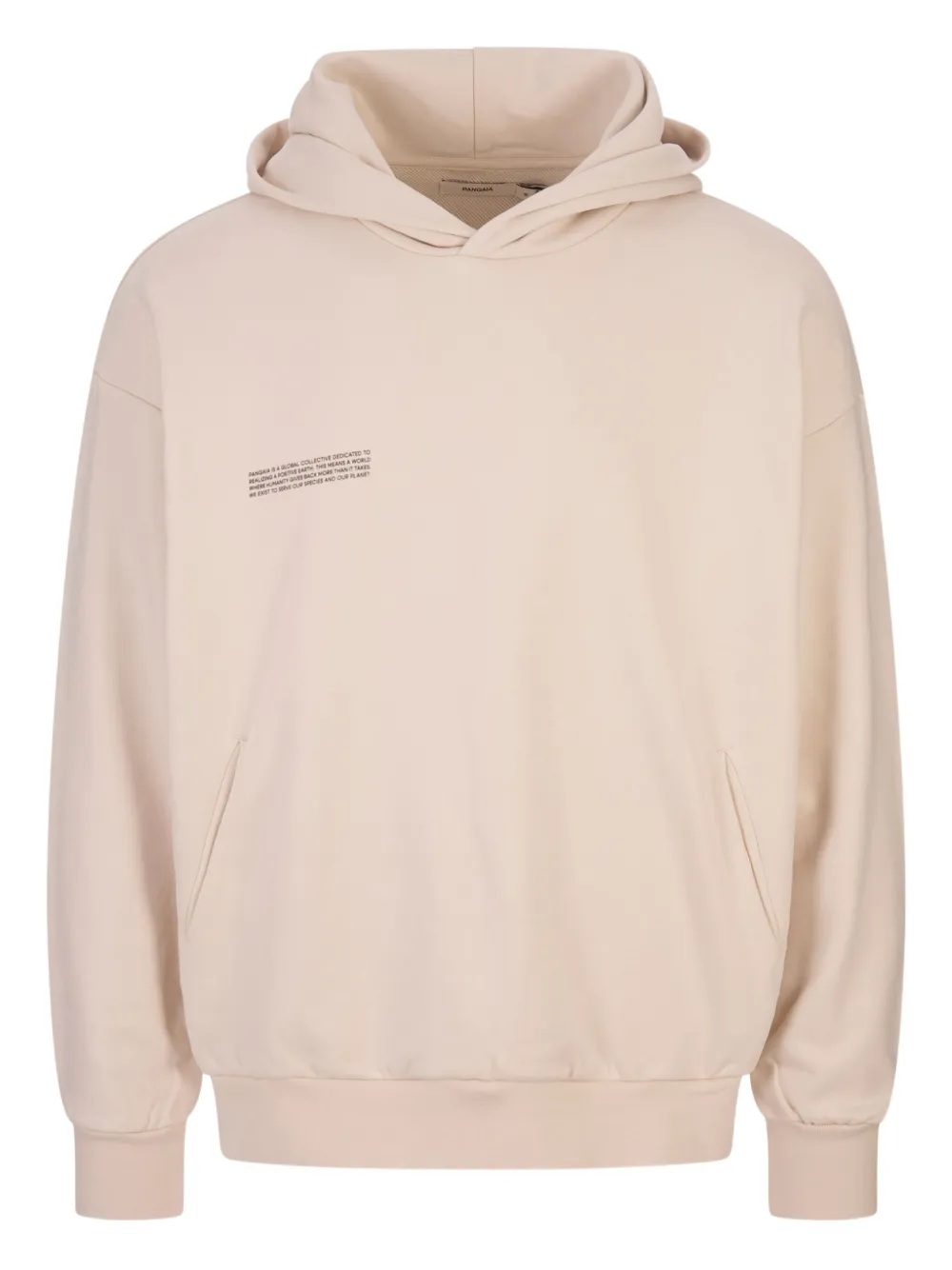 Pangaia Hoodie aus Bio-Baumwolle - Nude