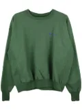 SAINT MXXXXXX crew-neck cotton-blend sweatshirt - Green