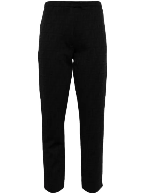 Pantalon court à imprimé Zucca - Fendi Pre-Owned - Modalova