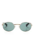 Cartier Eyewear oval-frame sunglasses - White