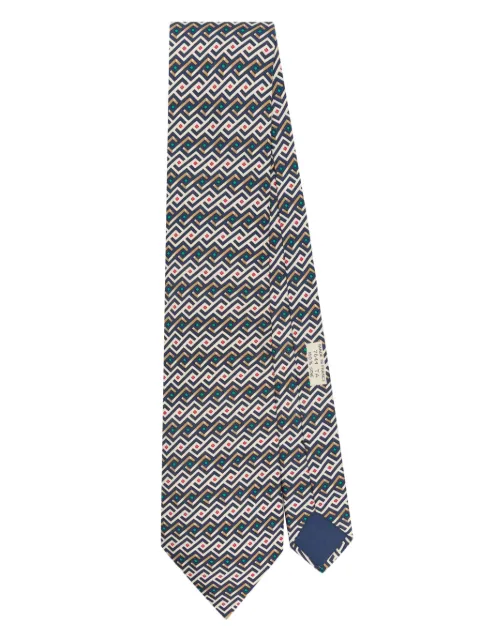 Hermès Pre-Owned 2010s abstract-print silk tie
