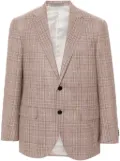 Corneliani check-pattern blazer - Pink