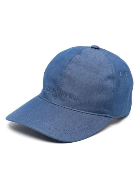 Corneliani embroidered-logo cap