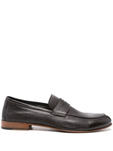 Corneliani leather loafers 
