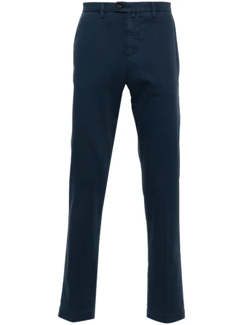 Corneliani pantalones chinos de lona