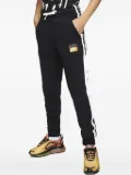 Nike side-stripe track pants - Black