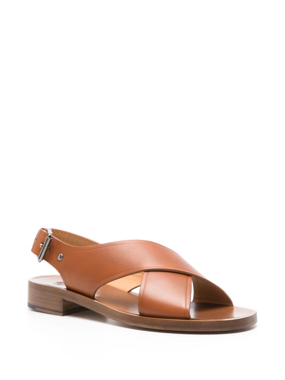 Church's leather flat sandal - Bruin