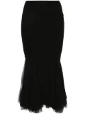 Rick Owens Divine Bias midi skirt - Black
