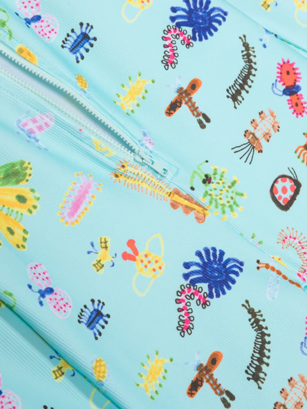 Bobo Choses Funny Insects Float Suit In Blue