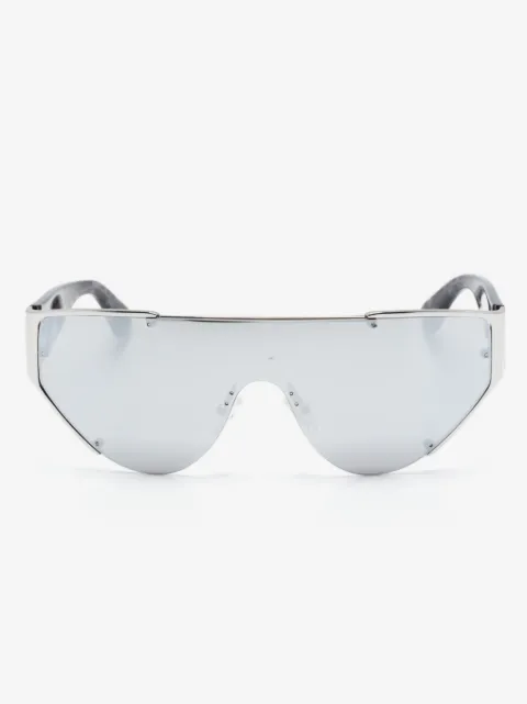 Alexander McQueen Eyewear lentes de sol con micas espejadas