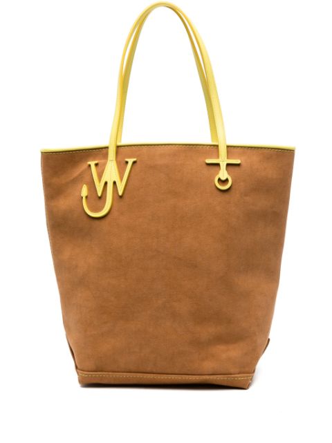 JW Anderson Anchor Tall canvas tote bag Women