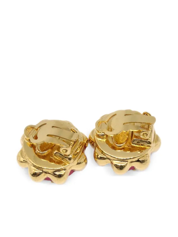 CHANEL Pre-Owned 1980-1990 ココマーク イヤリング | ゴールドトーン 