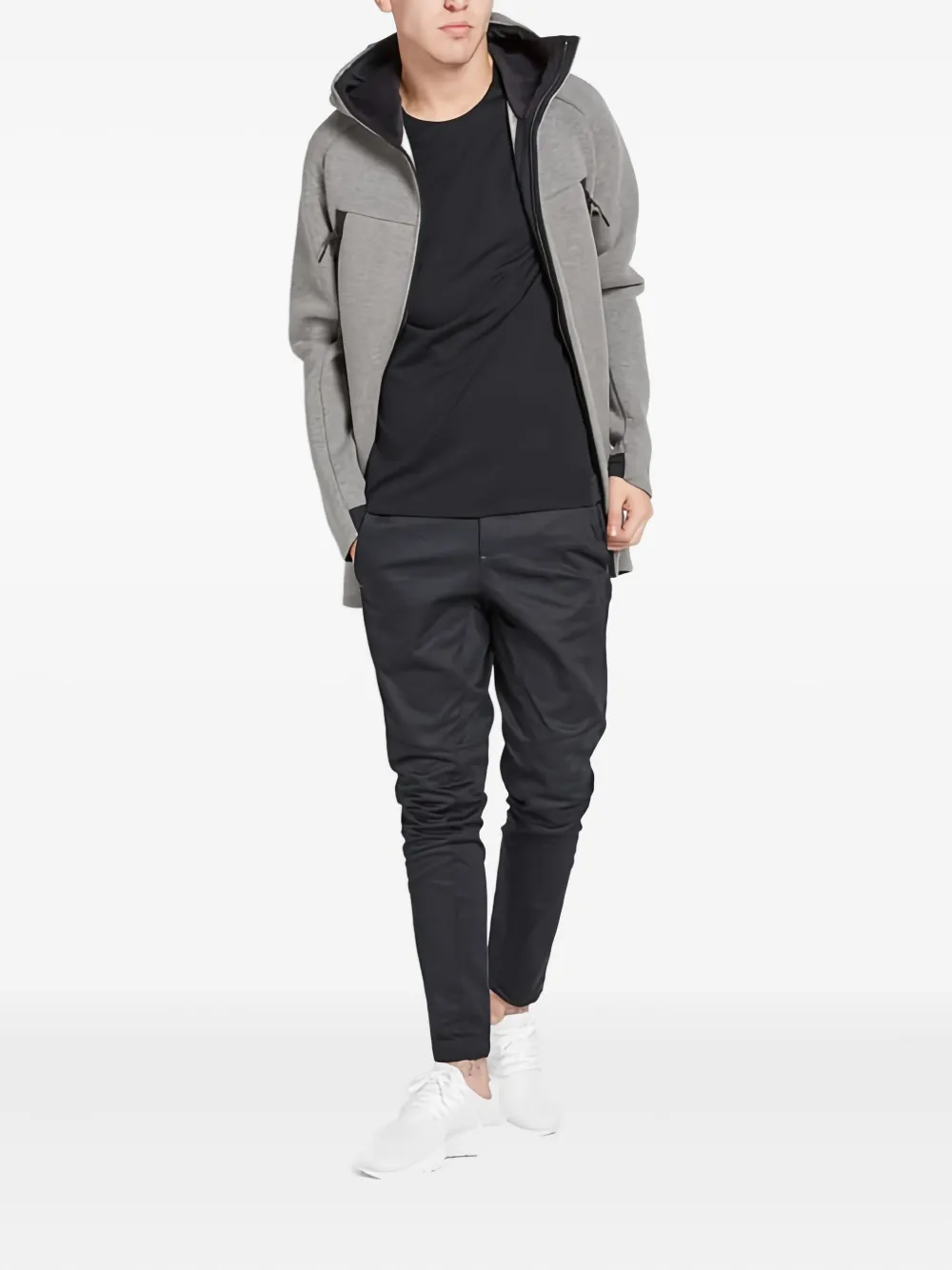 Nike T-shirt met raglanmouwen - Zwart