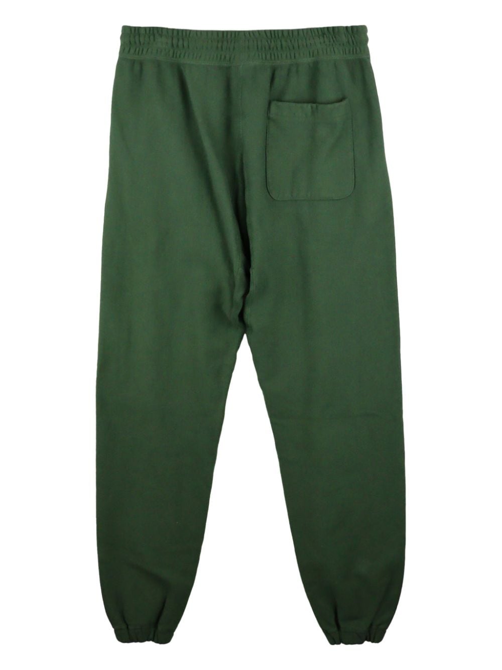 Shop Saint Mxxxxxx Logo-embroidered Drawstring Track Pants In Green