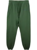 SAINT MXXXXXX logo-embroidered drawstring track pants - Green