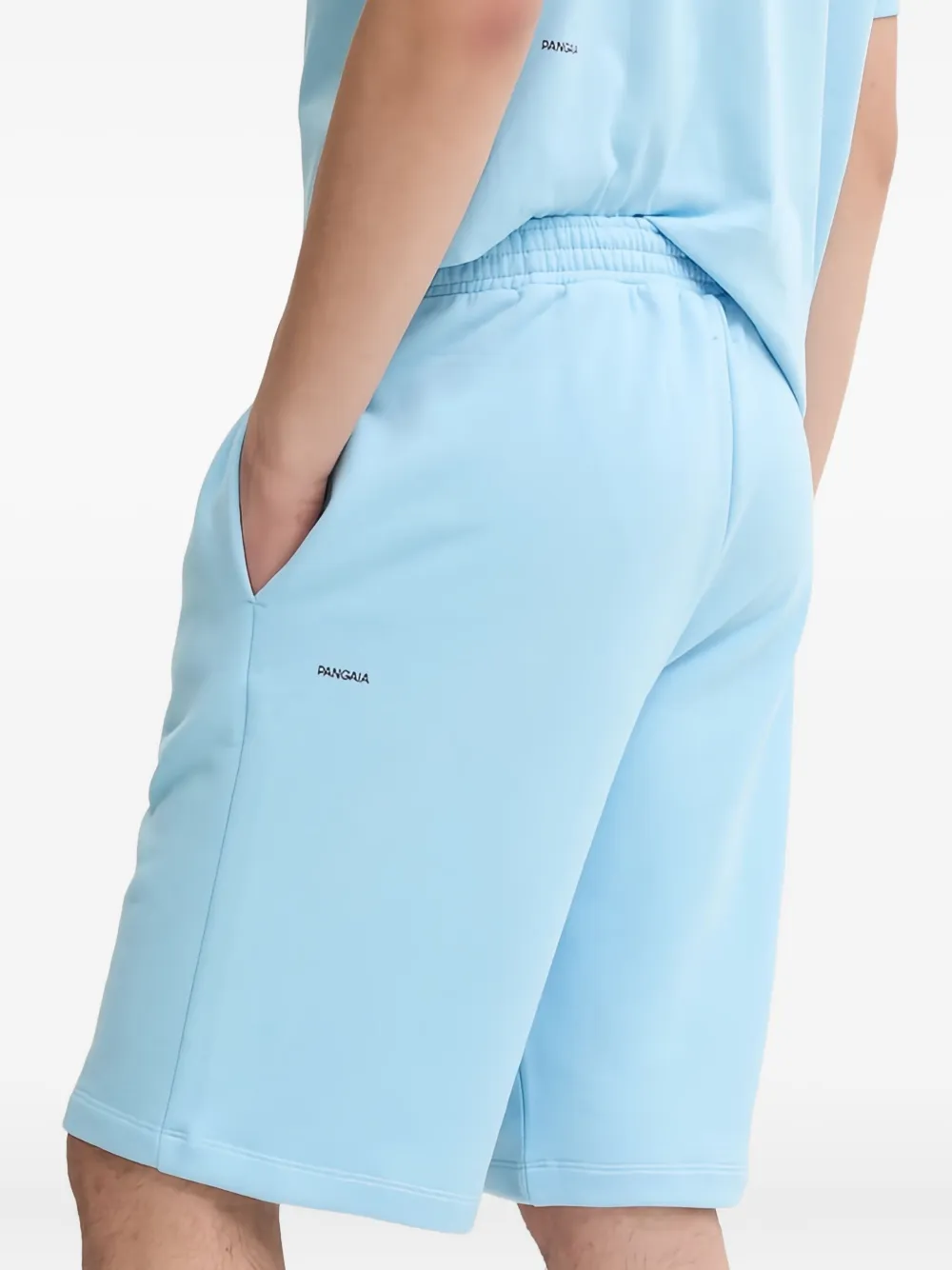 Pangaia Shorts van biologisch katoen Blauw