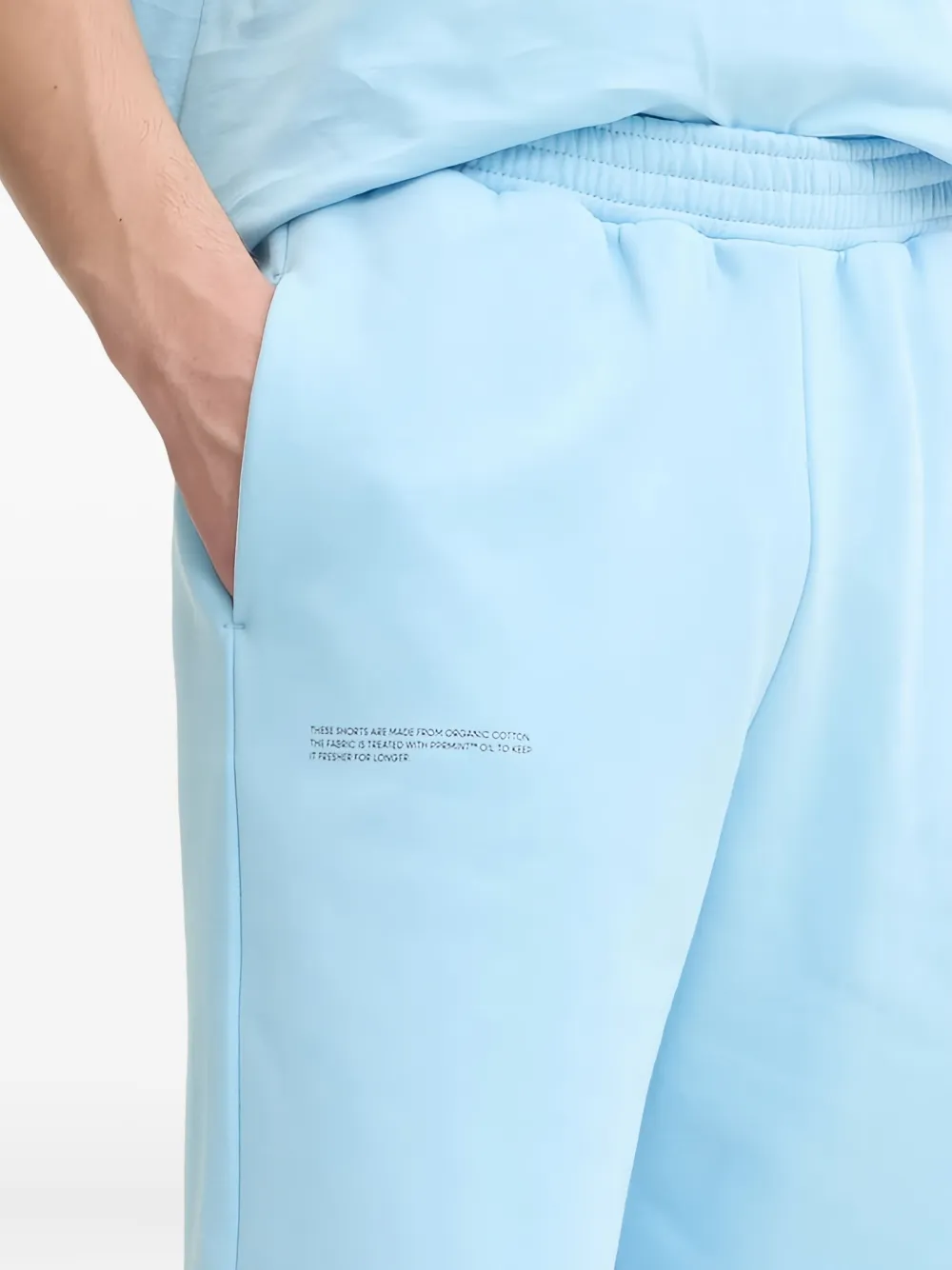 Pangaia Shorts van biologisch katoen Blauw