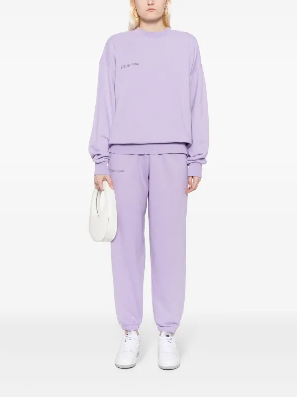 Pangaia 365 Midweight Sweatshirt Purple FARFETCH TH