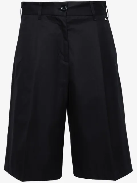 Herno cotton knee-length shorts