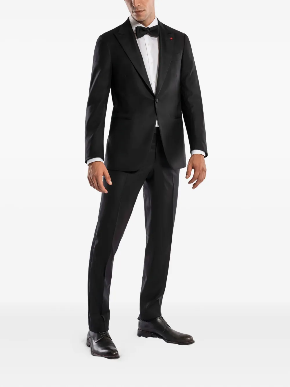 Isaia traje con botones | negro | Image 1