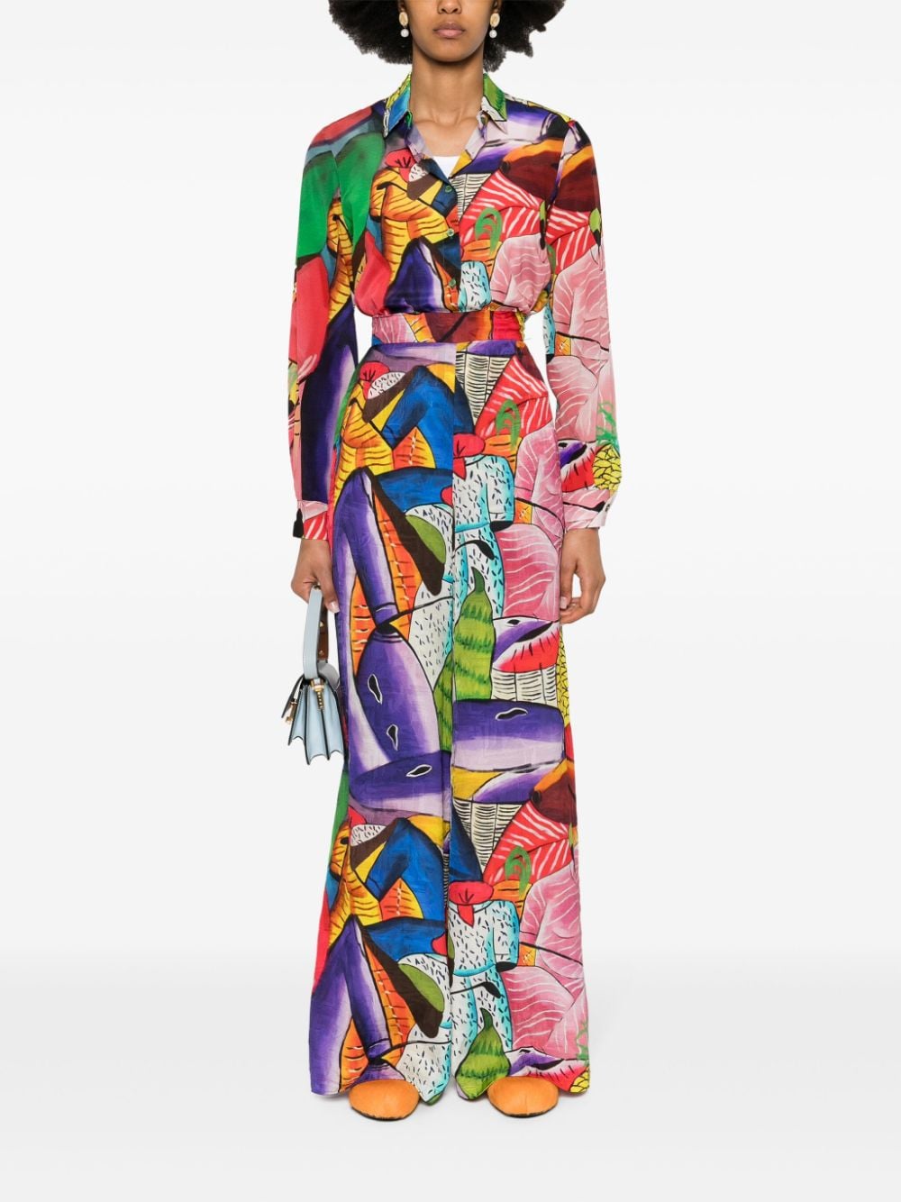 Image 2 of Stella Jean Fantasia-print shirt