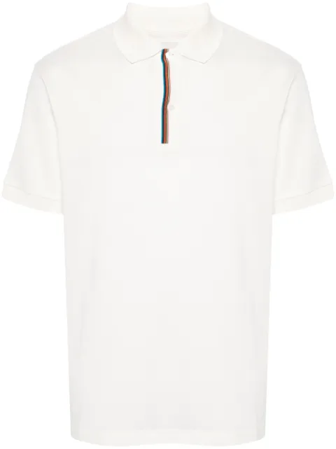 Paul Smith polo à détails rayés signature
