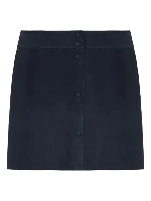 Yves Salomon suede skirt
