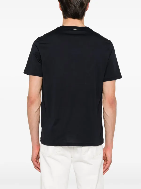 Herno Cotton Jersey T-shirt | Blue | FARFETCH BH